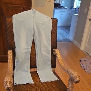 NIC+ZOE Sky Blue Wide Leg Jeans